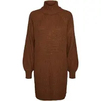 Noisy May Robes en maille 'NMTimmy' marron