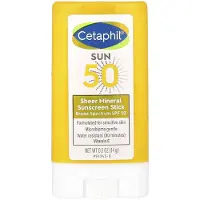 Cetaphil , Bâton Solaire Minéral Léger, SPF 50, 0,5 oz (14 g)