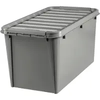 Smartstore Boîte de rangement RECYCLED 70, 70 litres, taupe
