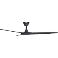 Beacon Ventilateur de plafond noir Abyss Ø 142cm