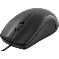 Deltaco souris optique filaire, 3 boutons avec défilement, 1200 DPI, noir