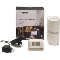 Niko Photo Gong PIR sans fil 230VAC/12VDC - 33-450