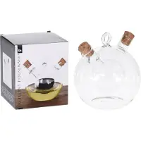 Excellent houseware Bouteille d'huile et de vinaigre 12x11cm