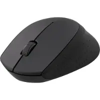 Deltaco souris optique sans fil 2.4GHz 3 boutons avec un gris défilant (Sans fil), Souris, Gris