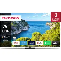 Thomson 75UG5C14 TV 190,5 cm (75") 4K Ultra HD Smart TV Wifi Noir