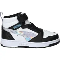 Puma Rebound V6 Mid PS Sneakers Hoog - Zwart - Maat 32