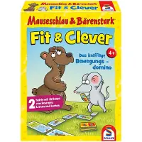 Schmidt Jeux Souris-naïve & ourson-fort, Fit & Clever 75059