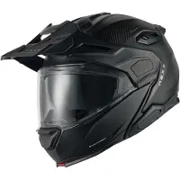 NEXX X.Lifecountry Carbon Zero Pro, casque rabattable ,Noir Mat ,S