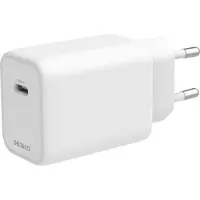 Deltaco Chargeur mural 240W, 67W 1x-USB-C, fastcharge (67 W, 1 portion), Chargeur USB, Blanc