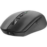 Deltaco Wireless Mouse - Gaming Mus - Optisk - 6 knapper - Sort (Sans fil), Souris, Noir