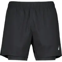 Asics pour homme. 2011D218 Short Core 2in1 5In noir (2XL), Sport, Multisport, Polyester