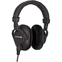 Beyerdynamic Casque d'écoute studio DT 250 Headband/On-Ear, 3,5 mm et adaptateur 6,35 mm, noir,