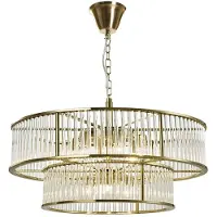 Toolight Lampe Suspendue APP1562-8CP-2 Gold