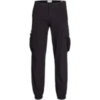 Jack & Jones Kane Jonnie Cuffed Cargo Pants Noir 14 Years Garçon