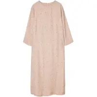 Makia Gem Long Sleeve Long Dress Beige S Femme