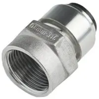 Roth overgang rustfri stål 22 mm x 34" manchon