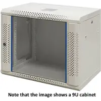 Deltaco 19-W6406V (Rack 19 pouces), Armoire serveur, Blanc