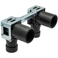 Uponor SMART AQUA PLUS koblingsdåse dobbelt Q&E M7A PPSU 16-RP1/2" (en allemand)