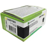 Lexmark 24B7184 - Jaune - Toner