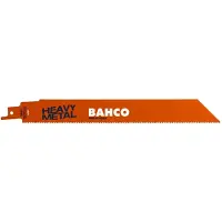 Bahco Sandflex Standard Bi-metal Blade Set For Cutting Heavy Metals 10 Dpp 300 Mm 5 Units Orange