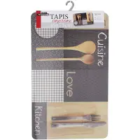 Douceur d'intérieur douceur d'intérieur, Tapis Rectangle (45 x 75 cm) Cantine, Mousse Imprimée