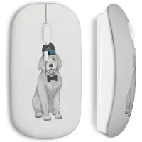 CAPACHEAP Souris Sans Fil Chien style design
