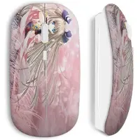 CAPACHEAP Souris sans fil girl manga pink