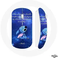 CAPACHEAP Souris Sans Fil Stitch Ohana Citation