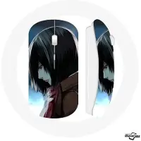 CAPACHEAP Souris Sans Fil Mikasa Ackerman Série Attack on Titan Anime