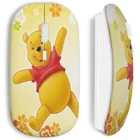 CAPACHEAP Souris Sans Fil Winnie L Ourson Graphic