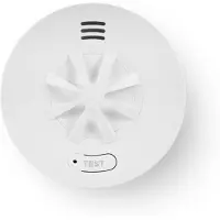 Housegard Luma trdls varmealarm, inkl. 10-rs batteri, hvid