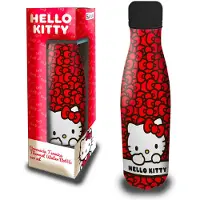 Hello Kitty 10683 Gourde Utilisation Quotidienne 500 Ml Noir, Rouge, Wenge