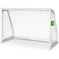 Exit Scala Aluminium But de Football 120x80cm – Résistant – But de Football – pour Enfants – Blanc