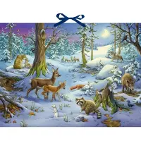 Coppenrath Verlag Calendrier de l'Avent sonore - Entendez-vous les animaux de la forêt hivernale ?