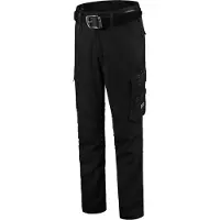 Tricorp Pantalon de travail Pantalon de travail unie en sergé, Couleur : Noir, Taille : 47