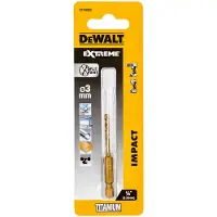 DeWalt Forets à métaux HSS-Tin à percussion 3x64x26mm (3.0 millimètres)