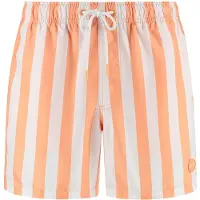 Shiwi Shorts de bain orange / blanc