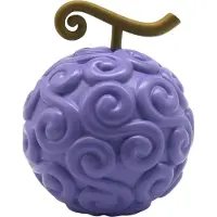 Teknofun Miniature lumineuse One Piece Devil Fruit 8 cm
