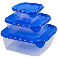 Curver Fresh & Go Boîtes de conservation 3 pcs Récipients de stockage Boîtes de conservation