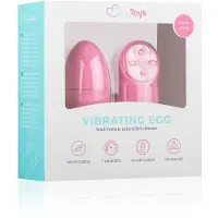 EasyToys - œuf vibrant portable 7 modes avec télécommande (rose)