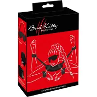 Bad Kitty - collier-menottes de poignets et de chevilles (noir)