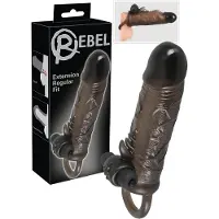 Rebel - gaine pénienne vibrante - 19 cm