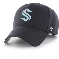 47 Brand Relaxed Fit Cap - Mvp Seattle Kraken Navy