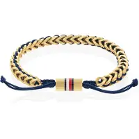 Tommy Hilfiger Bracelet bleu marine / or / rouge / blanc