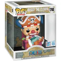Funko POP! Pop! Animation : One Piece - Buggy le Clown (sur son trône) #1740 [Exclusivité du salon d'été 2024]