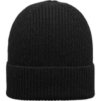 Selected Mason Merino Beanie Noir