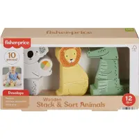 Fisher-Price Pile En Bois Et Trier Les Animaux
