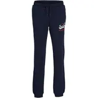 Jack & Jones Jeans enfant JPSTLOGO SWEAT PANT garcons - Marine - 11 ans
