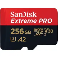 SanDisk MicroSDXC Extreme Pro 256 Go 200 Mo/s