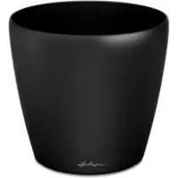 Lechuza Classico Premium Ls 43 - Kit Complet, Noir Brillant Ø 43 X 40
